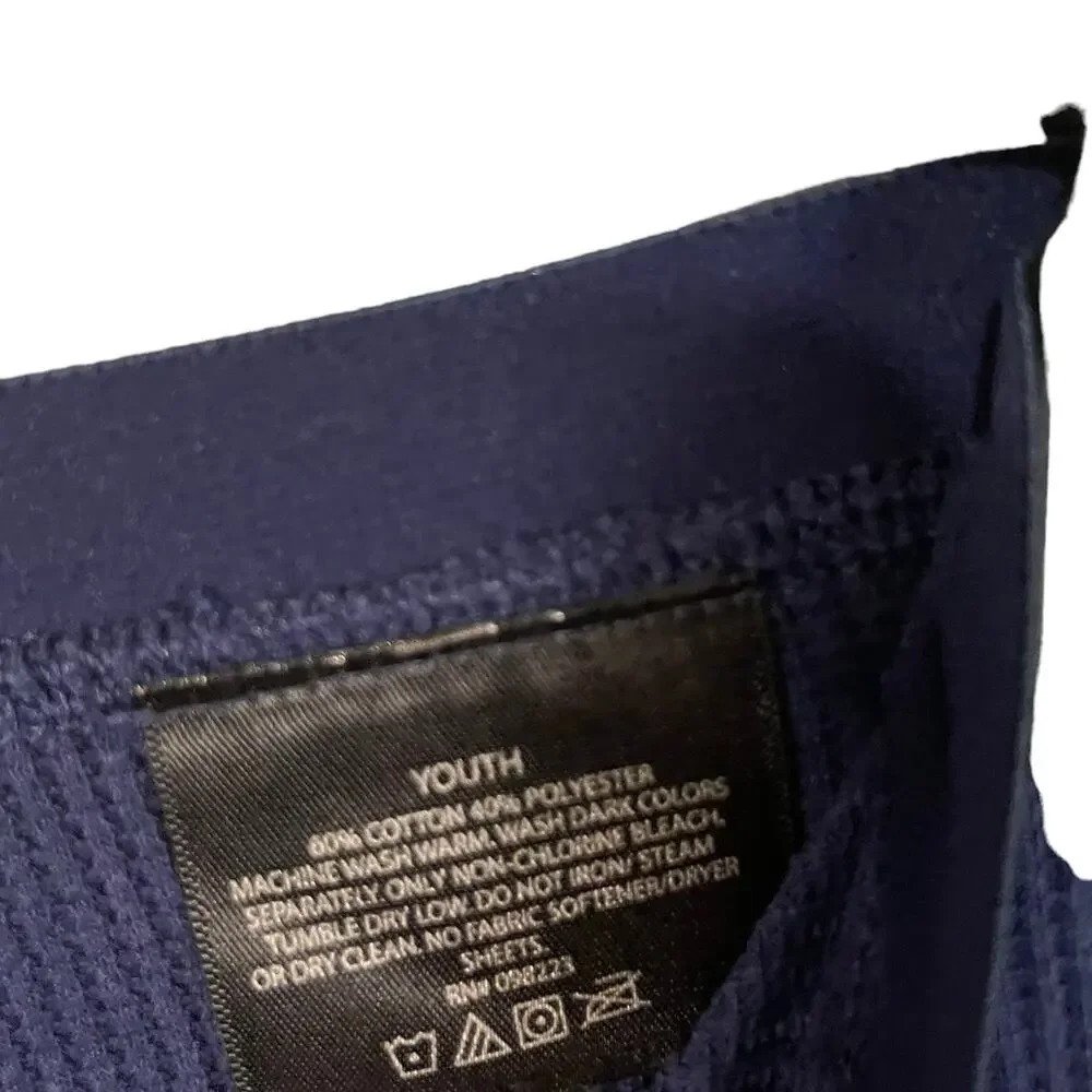 Magellan Outdoors‎ Youth Large Navy Blue Waffle Knit Thermal Pants Base Layer